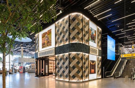 GUCCI opens new boutique at Amsterdam Schiphol Airport.